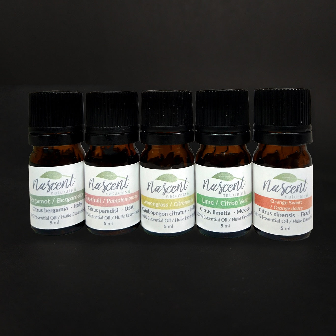 Citrus Essential Oil 5 Pack image 0