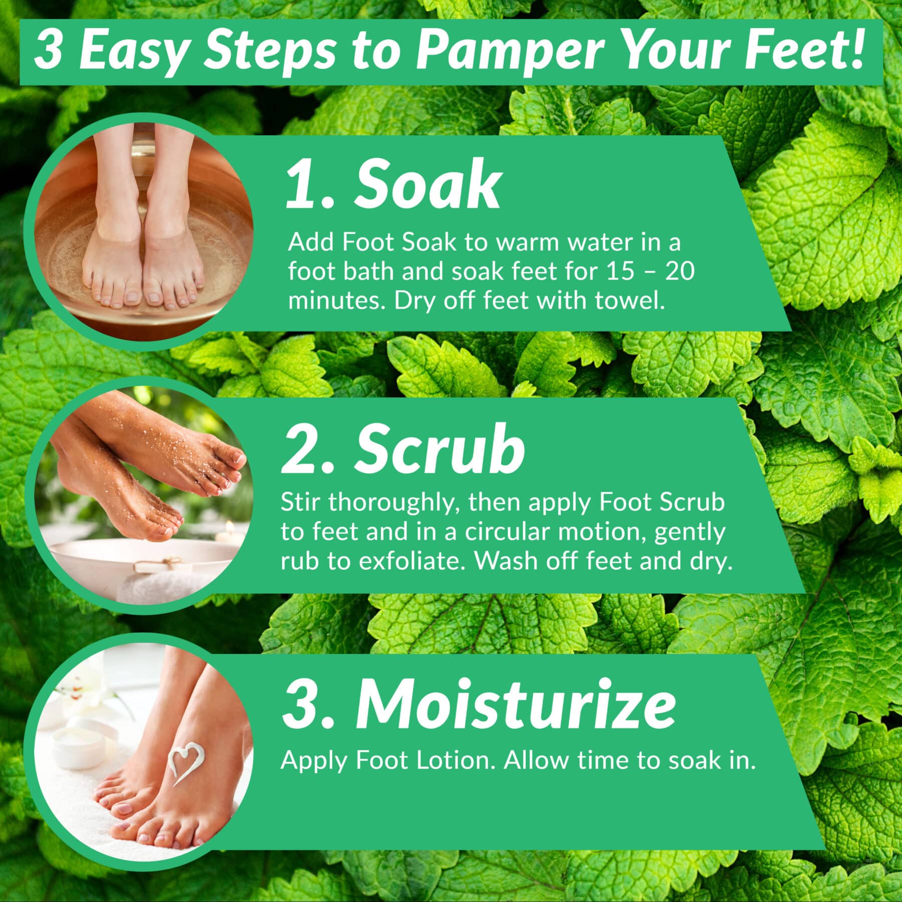 Cool Mint Pedicure Kit image 3