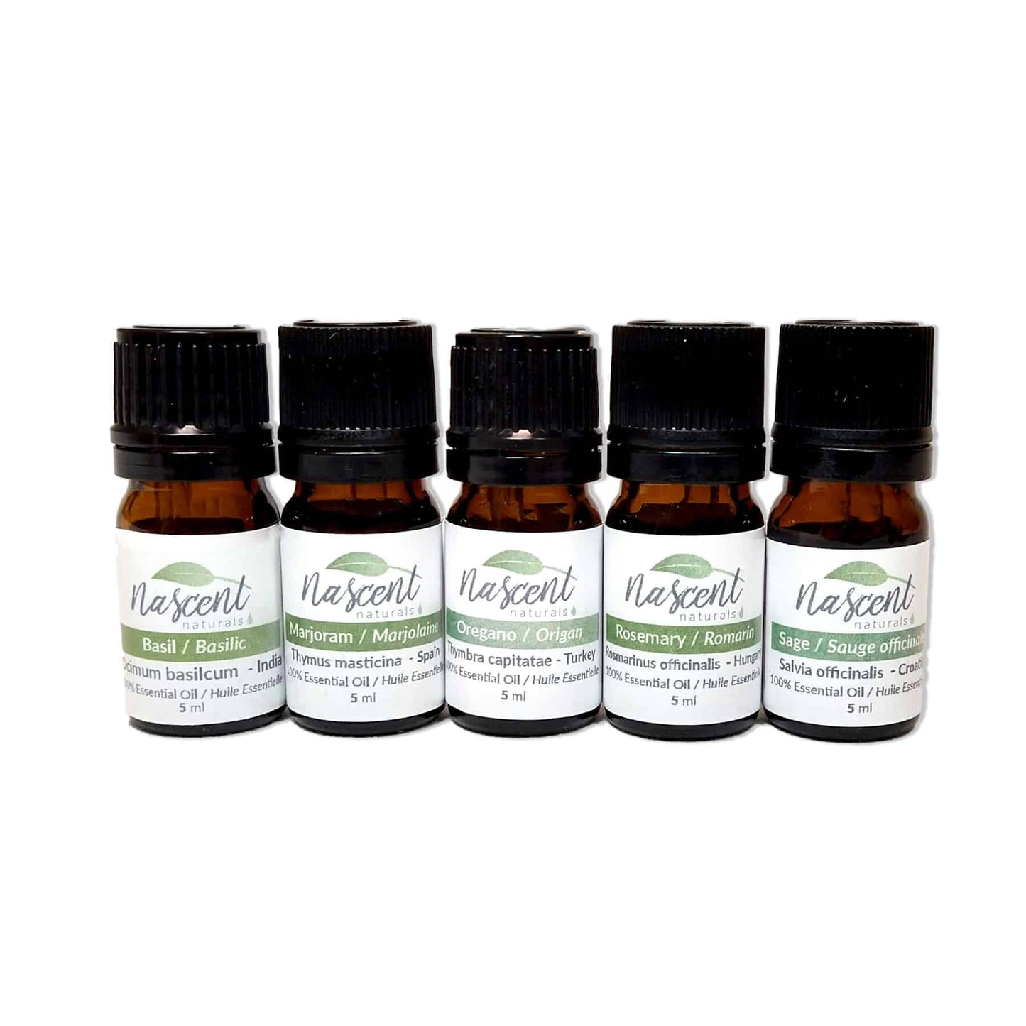 Herbal Essential Oil 5 Pack image 0