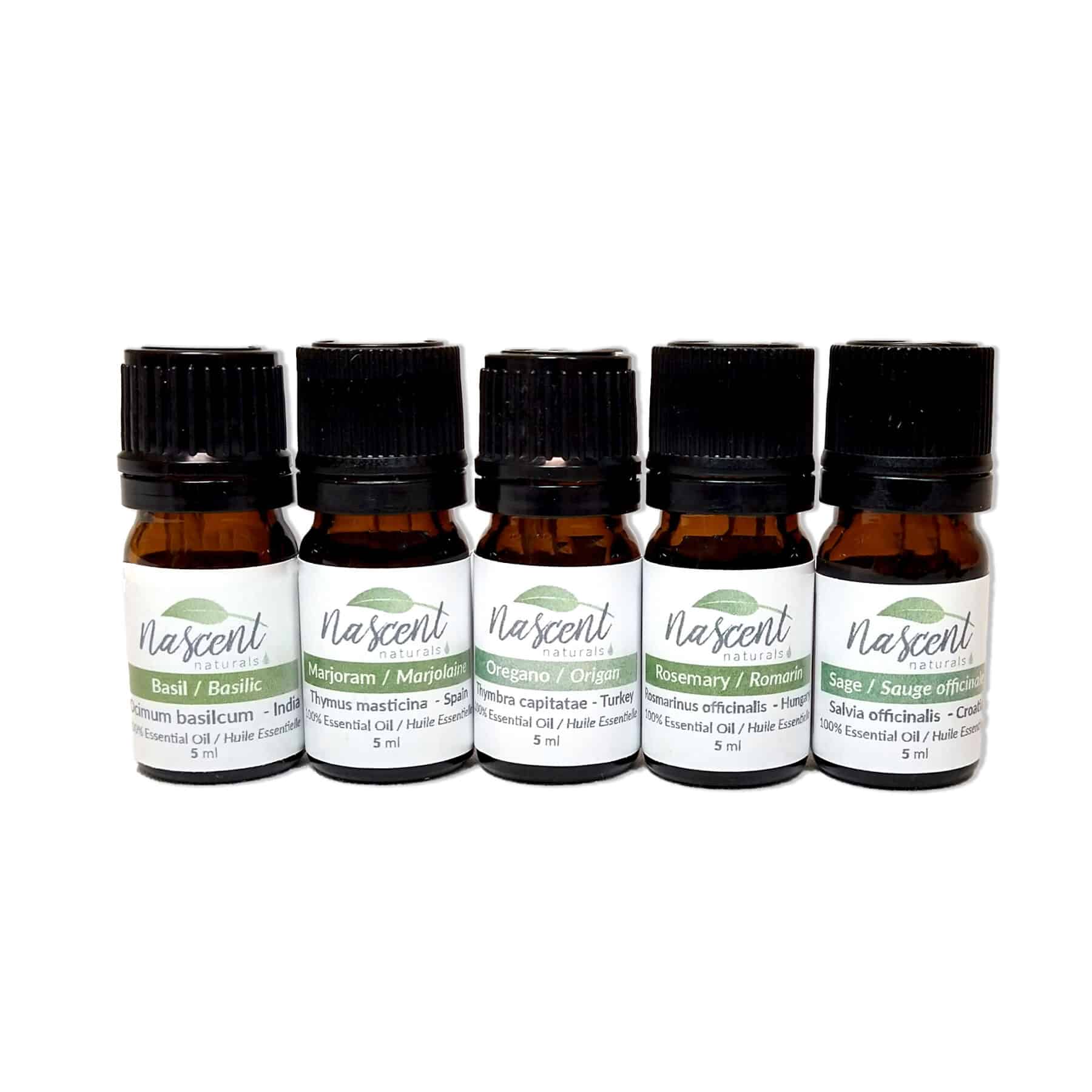 Herbal Essential Oil 5 Pack image 0