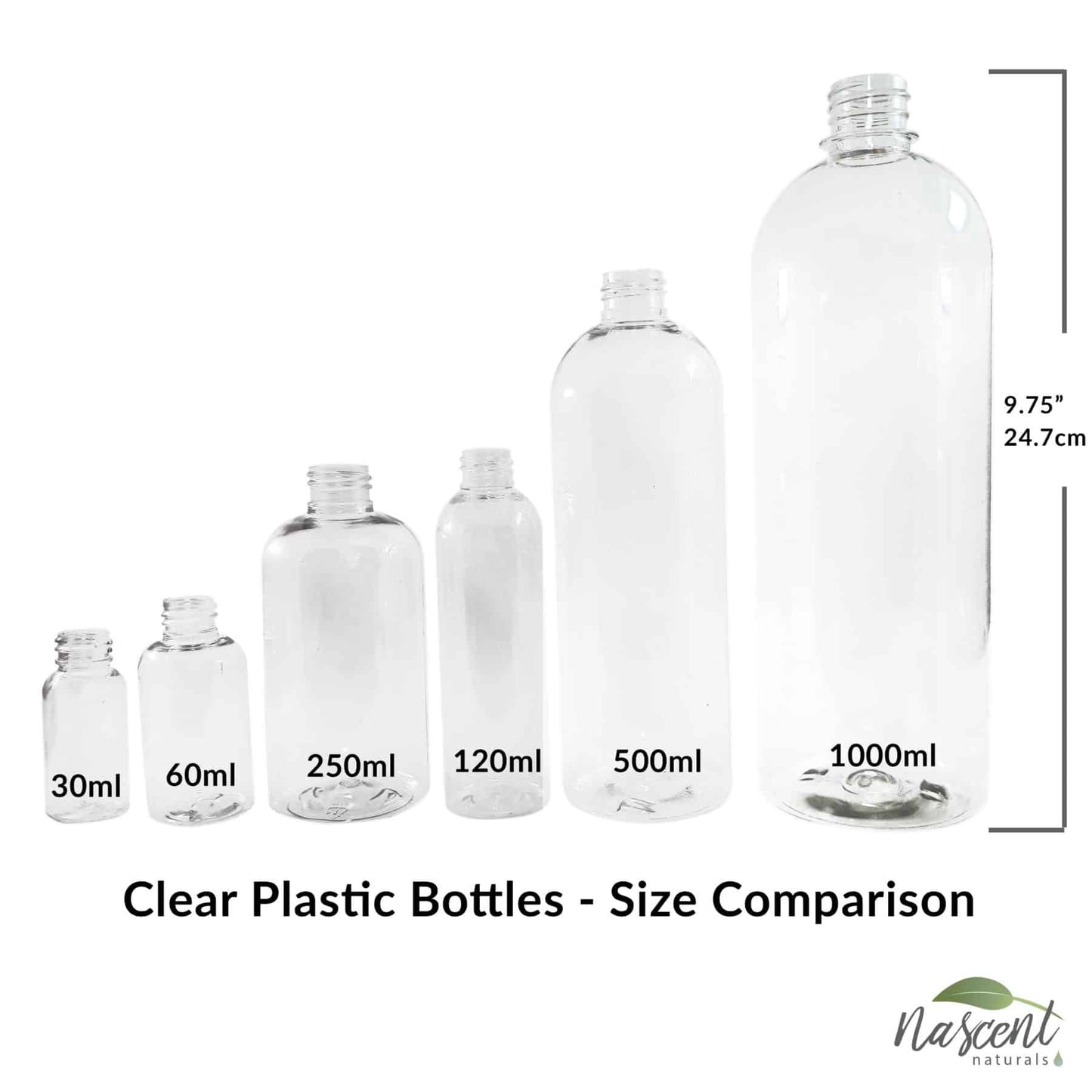 120ml Clear Plastic Bottle image 2