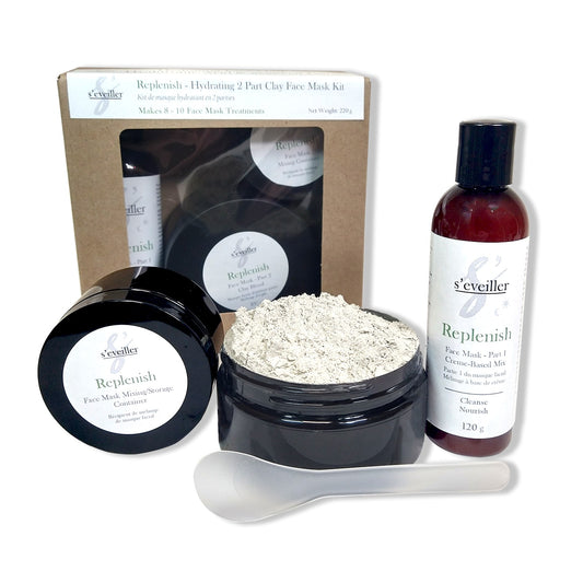 Replenish 2-Part Clay Face Mask Kit image 0