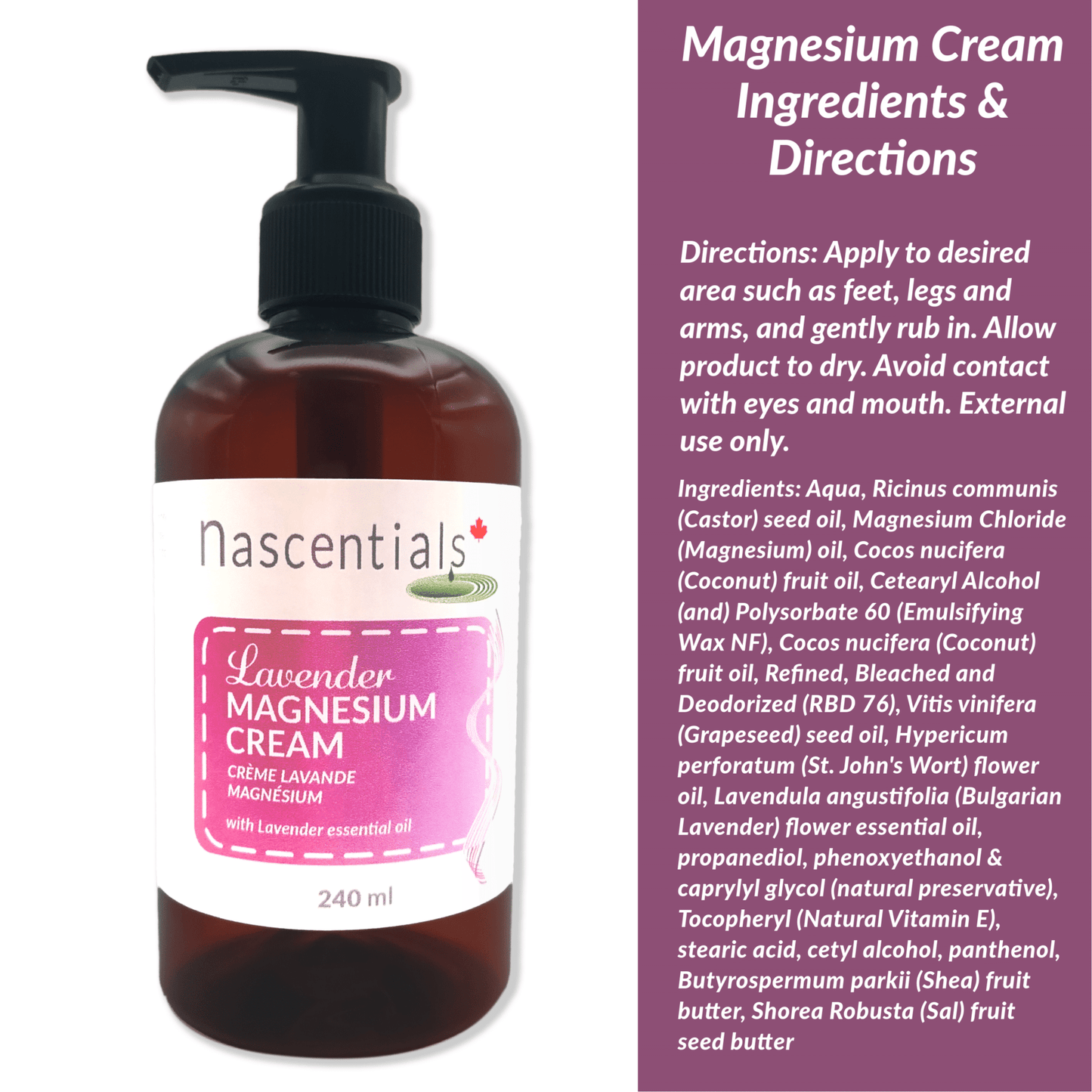 Magnesium Lavender Cream image 2