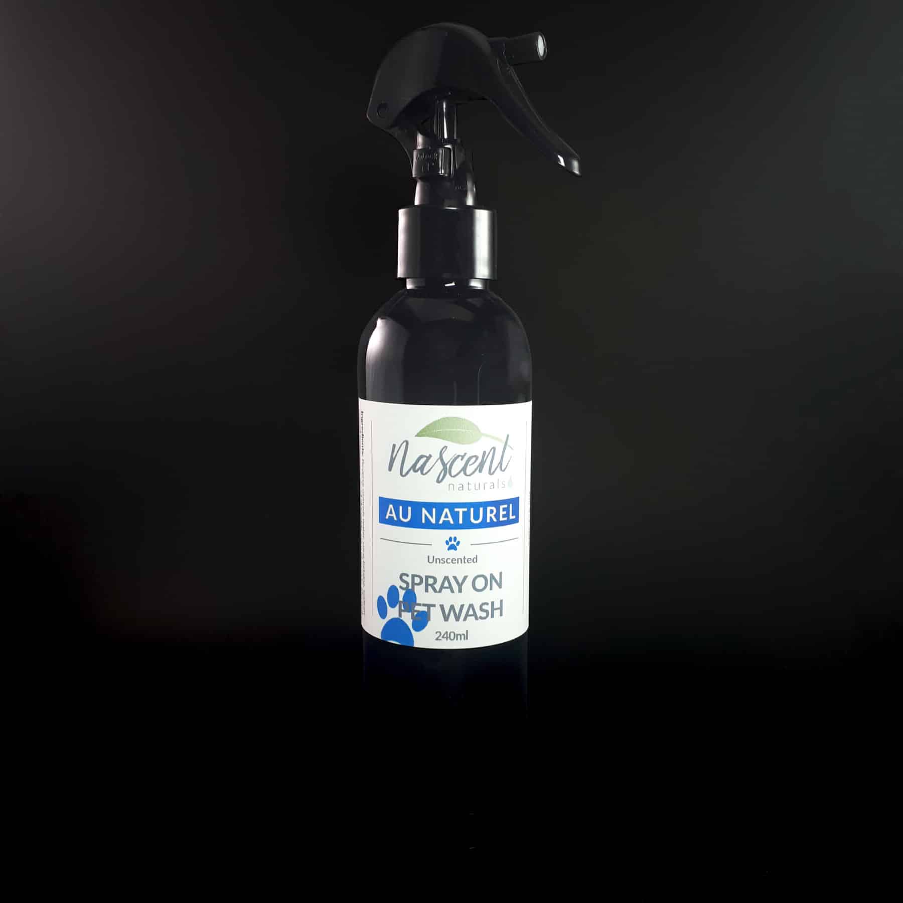 Au Naturel Unscented Spray-On Pet Wash image 0