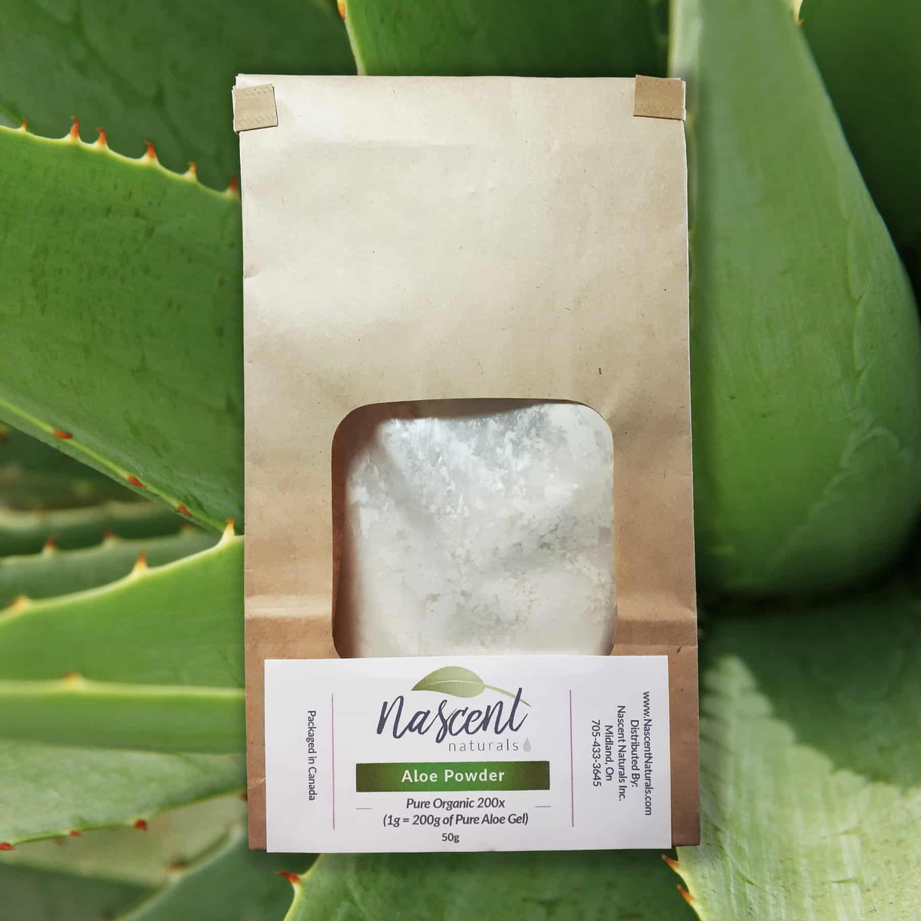 Aloe Vera Powder 200x – Nascent Naturals