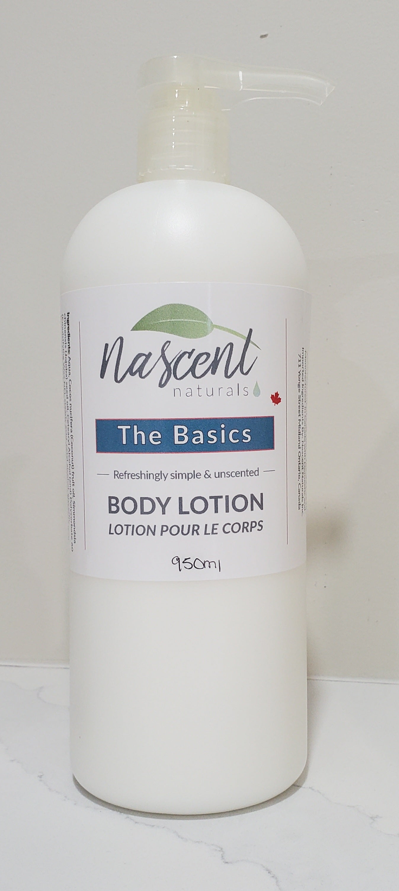 Body Basics Unscented Lotion