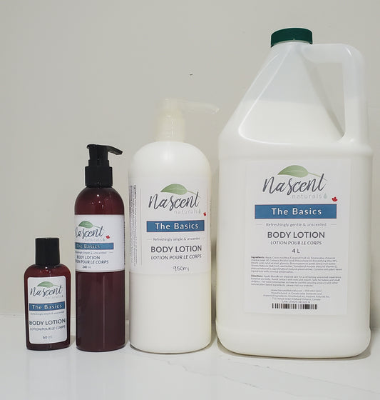 Body Basics Unscented Lotion