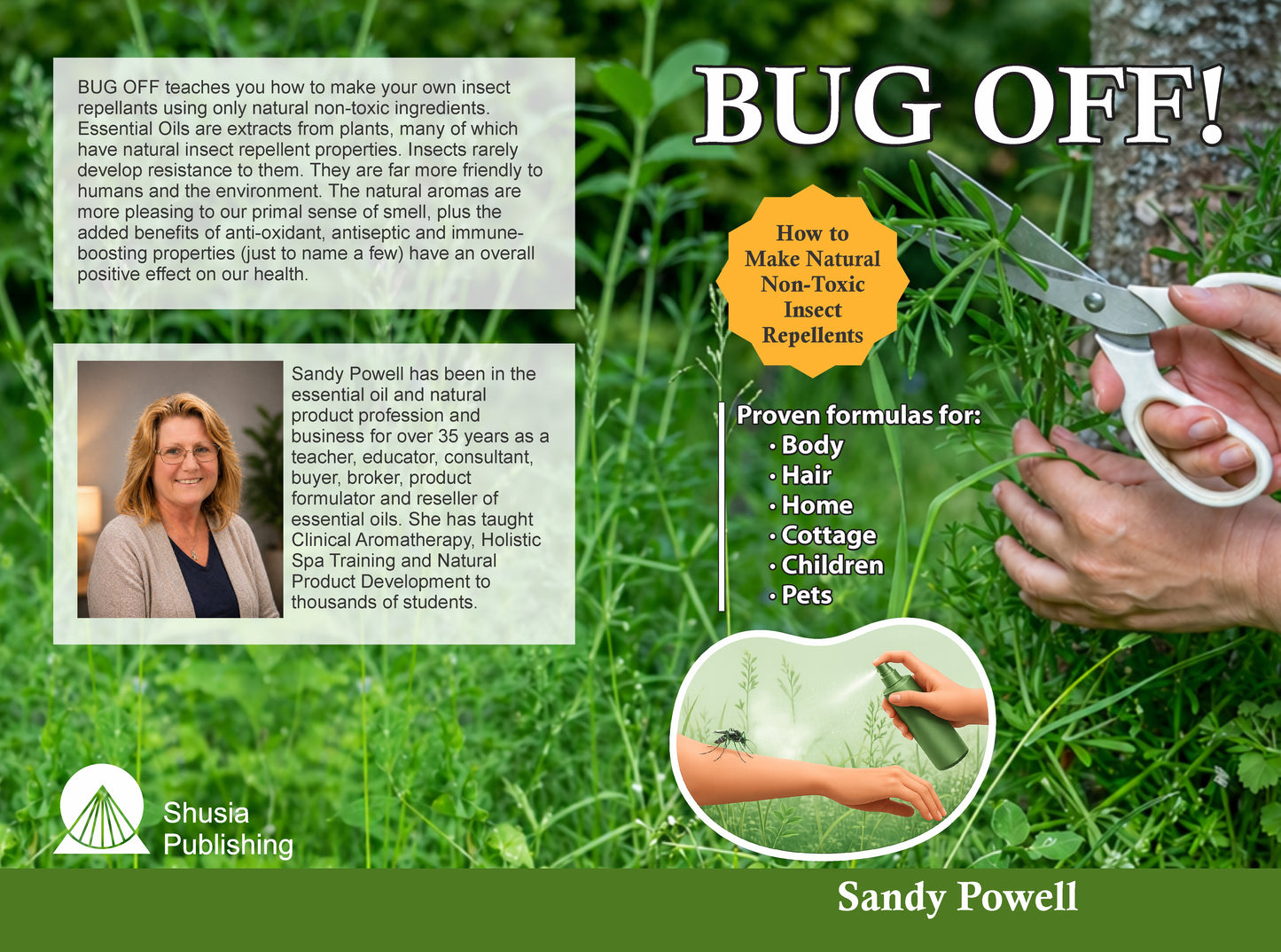 Bug Off! Insect Repellent Book + Amazon Links
