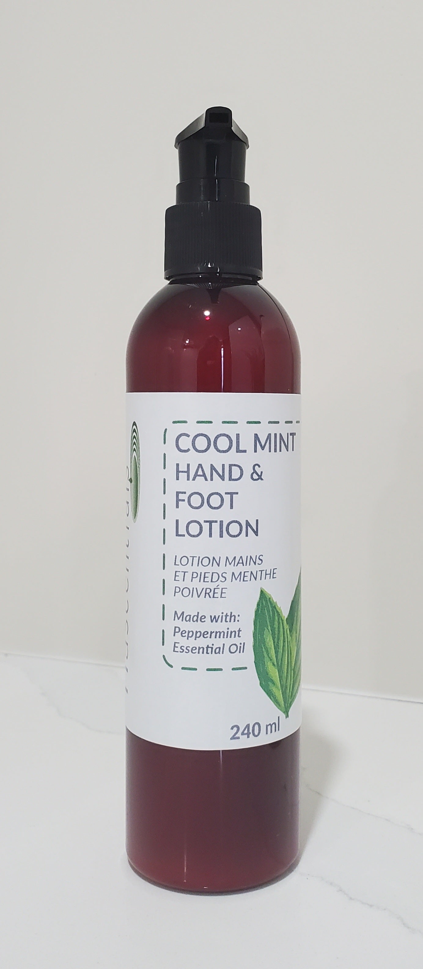 Cooling Peppermint Foot Lotion