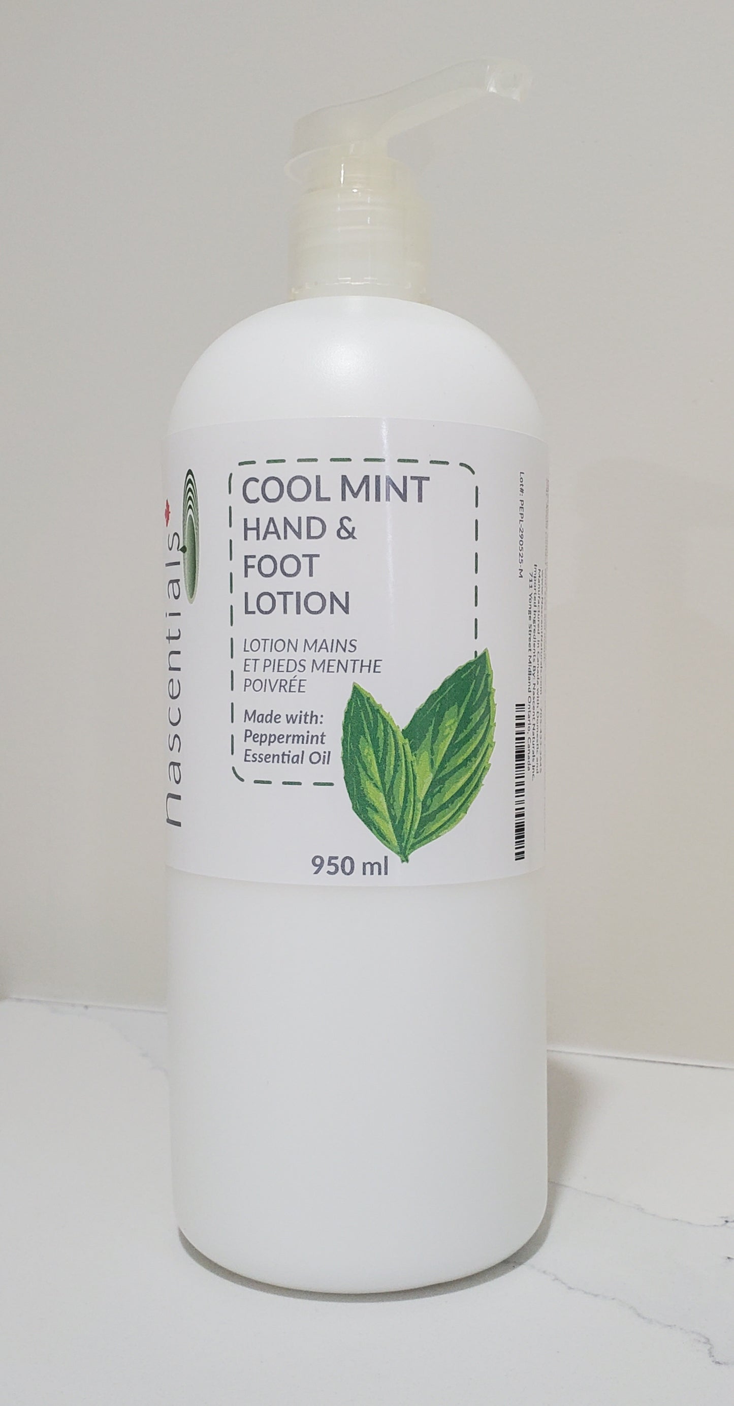Cooling Peppermint Foot Lotion