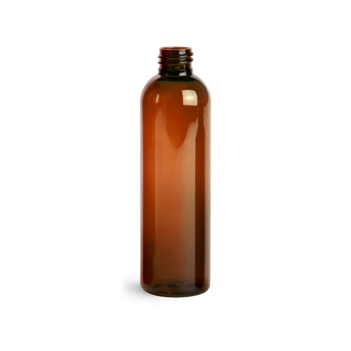 120ml Amber Bullet Plastic Bottle image 0