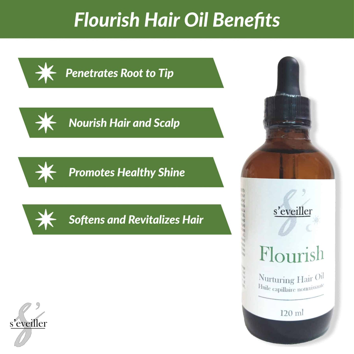 Flourish Hair Oil 120ml image 2